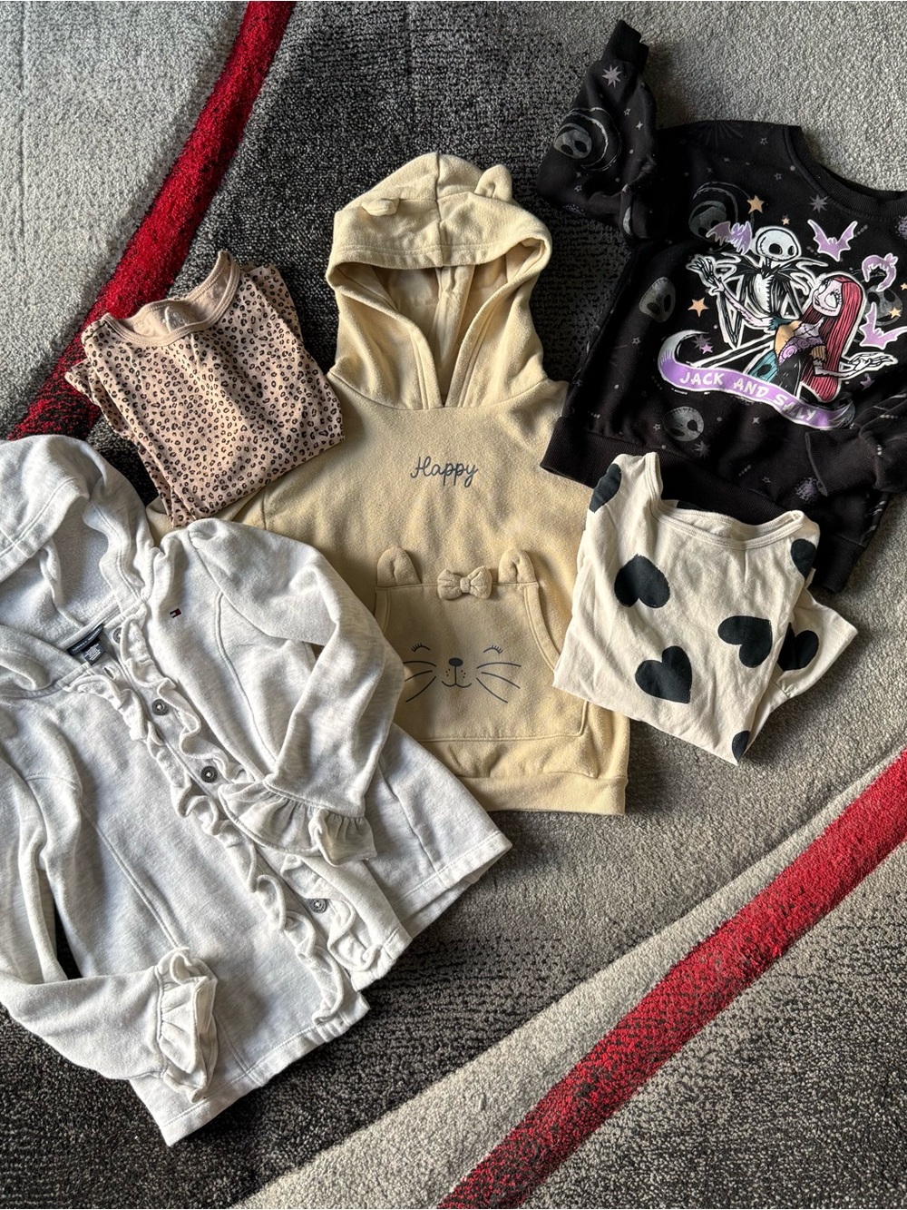 Girl's fall & winter long sleeve - BUNDLE - size 6